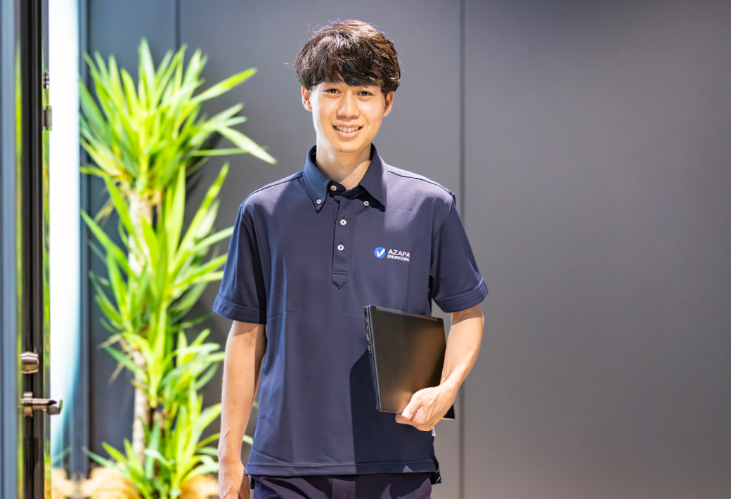 インタビューに答えるS.Kさんの画像